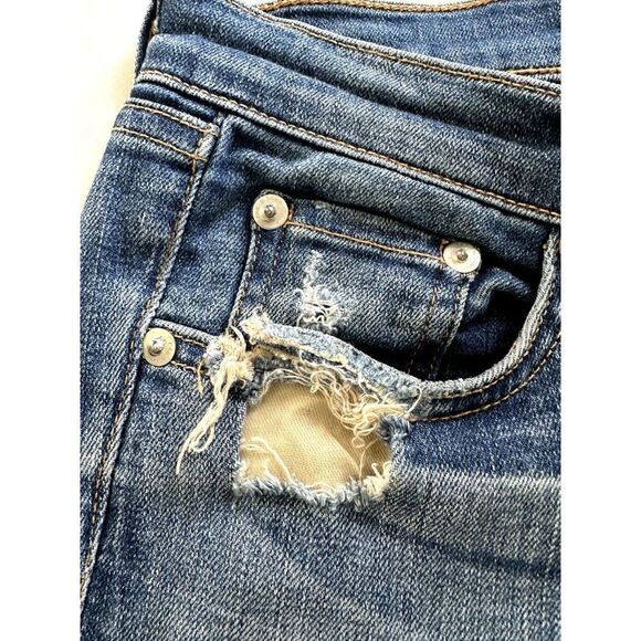 Rag & Bone x Intermix Skinny Jeans in Destroyed with Holes Size 26 - Picture 6 of 10